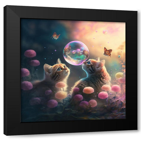 Mystical Morning 18 Black Modern Wood Framed Art Print by Heere, Ray