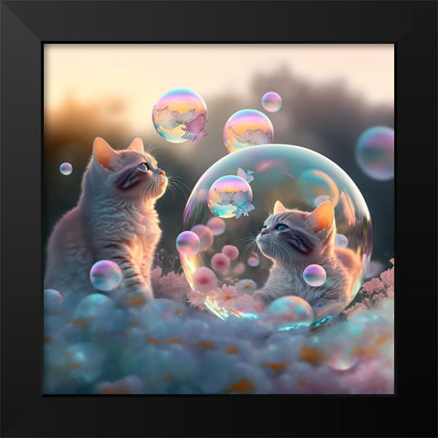 Mystical Morning 26 Black Modern Wood Framed Art Print by Heere, Ray