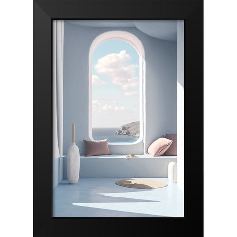 Architectural Photography Balconies 8 Black Modern Wood Framed Art Print by Heere, Ray