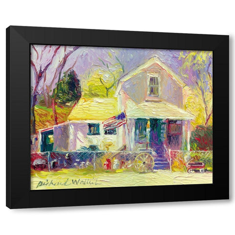 Mercado I Black Modern Wood Framed Art Print by Wallich, Richard