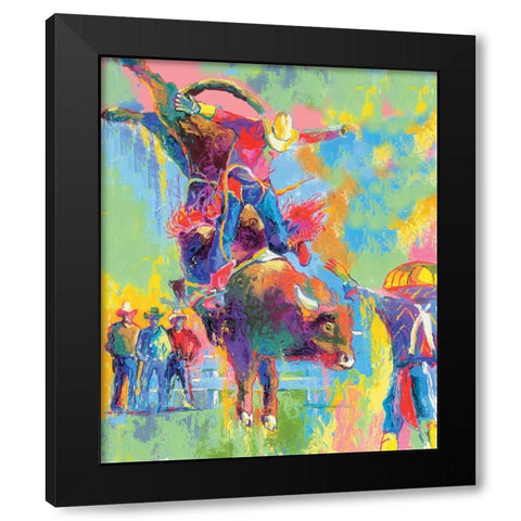 Frontier Days 2 Black Modern Wood Framed Art Print with Double Matting by Wallich, Richard