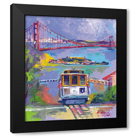 San Francisco 2 Black Modern Wood Framed Art Print with Double Matting by Wallich, Richard
