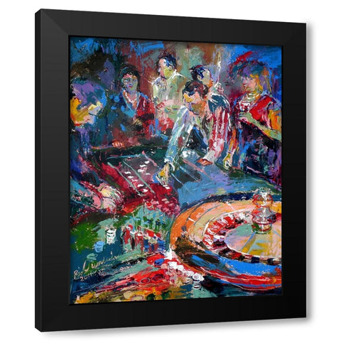 P1130135 Black Modern Wood Framed Art Print with Double Matting by Wallich, Richard