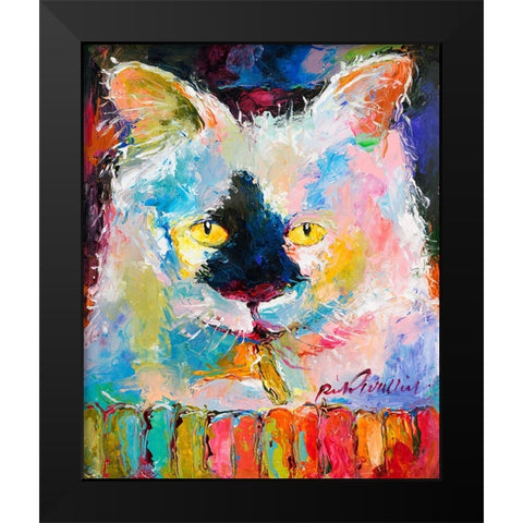 Mac Black Modern Wood Framed Art Print by Wallich, Richard