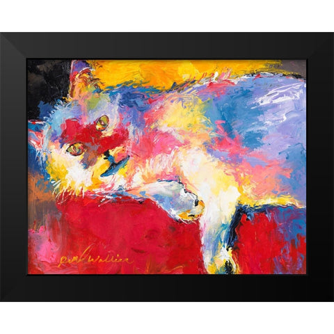 Mac Black Modern Wood Framed Art Print by Wallich, Richard