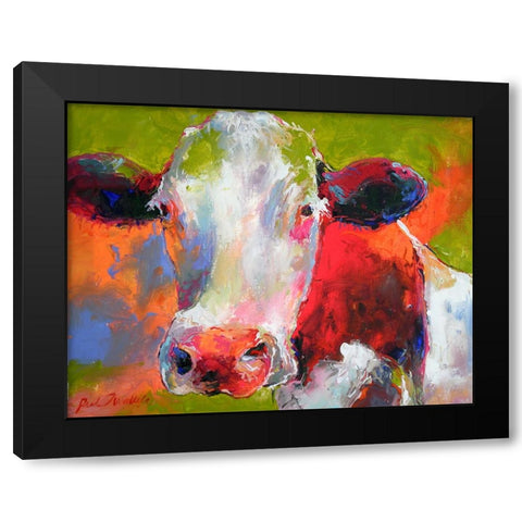 Art Cow Black Modern Wood Framed Art Print by Wallich, Richard