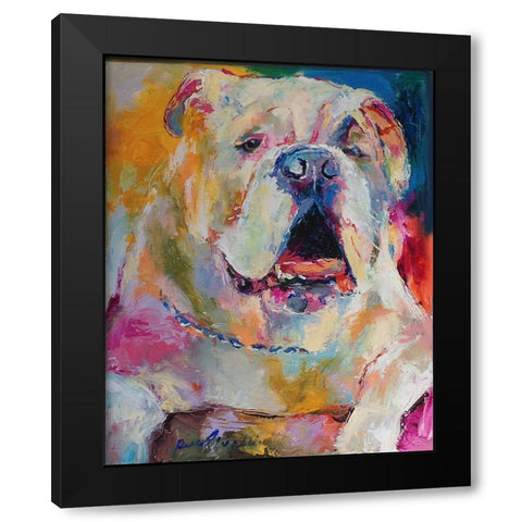Art Bull - IMG_4209 Black Modern Wood Framed Art Print with Double Matting by Wallich, Richard