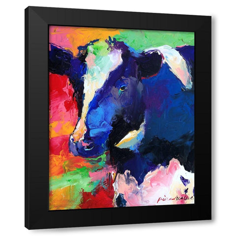 Art Cow 1 Black Modern Wood Framed Art Print with Double Matting by Wallich, Richard