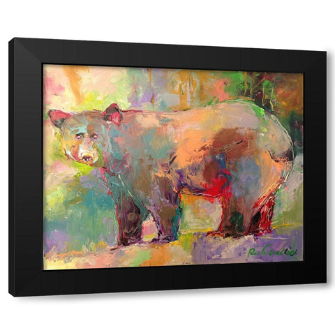 artbear Black Modern Wood Framed Art Print with Double Matting by Wallich, Richard