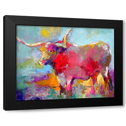 arttlong Black Modern Wood Framed Art Print with Double Matting by Wallich, Richard