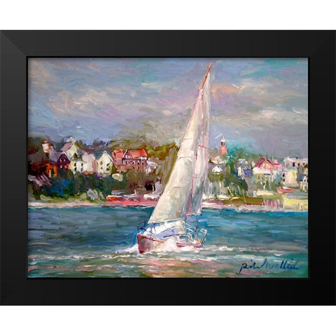 artsail Black Modern Wood Framed Art Print by Wallich, Richard