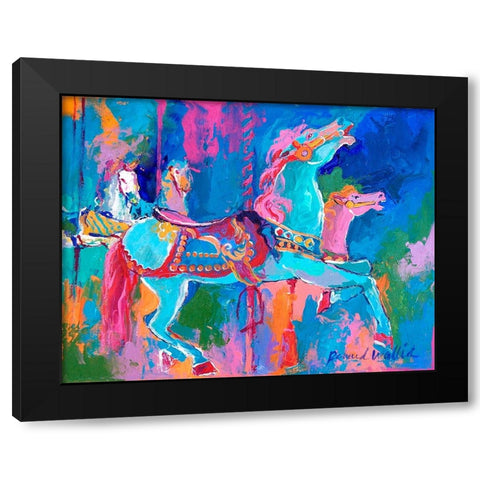 Artcar 1 Black Modern Wood Framed Art Print with Double Matting by Wallich, Richard