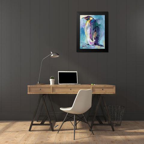Cool Black Modern Wood Framed Art Print by Wallich, Richard