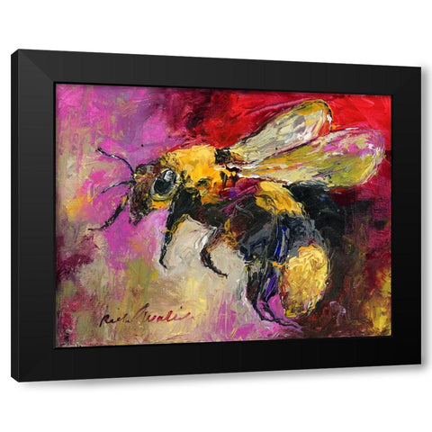 Art Bee1 Black Modern Wood Framed Art Print by Wallich, Richard