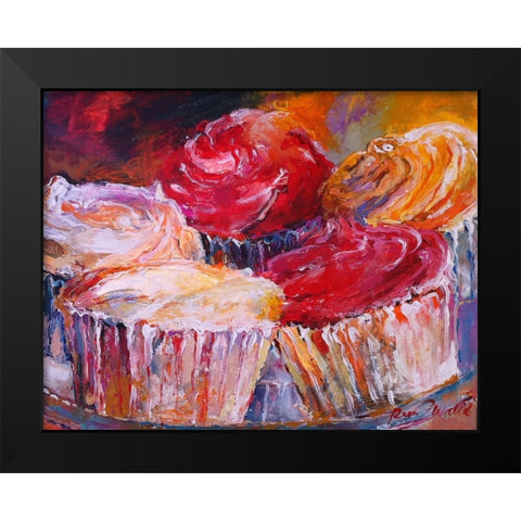 Cup Black Modern Wood Framed Art Print by Wallich, Richard