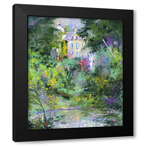 Westport Black Modern Wood Framed Art Print with Double Matting by Wallich, Richard