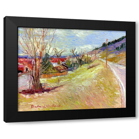Rooney Ranch 5 Black Modern Wood Framed Art Print by Wallich, Richard