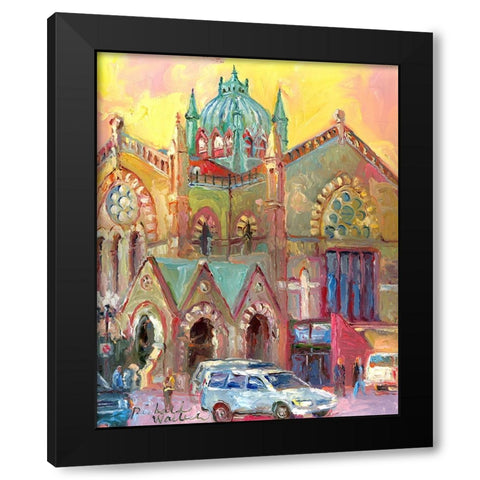 Bos_0002 Black Modern Wood Framed Art Print by Wallich, Richard