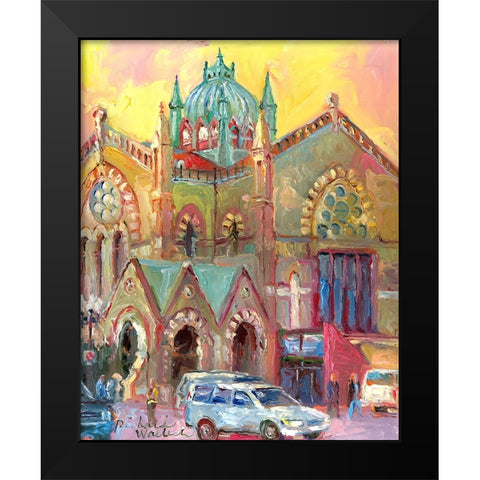 Bos_0002 Black Modern Wood Framed Art Print by Wallich, Richard