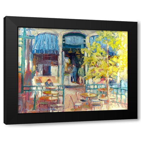 Denver A Black Modern Wood Framed Art Print by Wallich, Richard