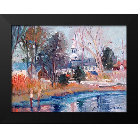 St. Paul Black Modern Wood Framed Art Print by Wallich, Richard