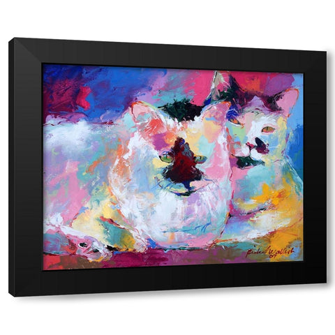 Jac Black Modern Wood Framed Art Print by Wallich, Richard