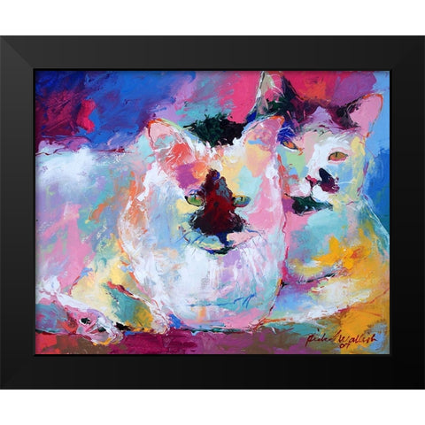 Jac Black Modern Wood Framed Art Print by Wallich, Richard