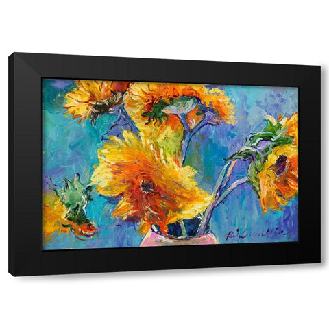 Sun11 Black Modern Wood Framed Art Print by Wallich, Richard
