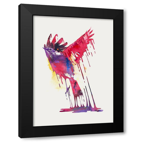 The Great Emerge Black Modern Wood Framed Art Print by Farkas, Robert