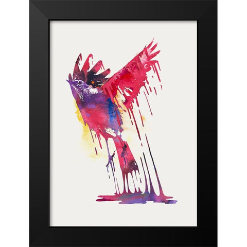 The Great Emerge Black Modern Wood Framed Art Print by Farkas, Robert