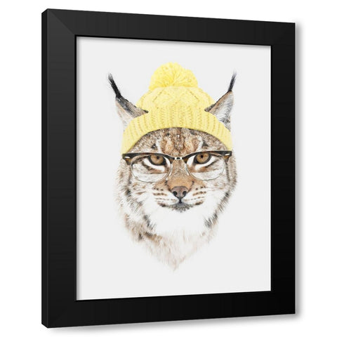 Its Pretty Cold Outside 2 Black Modern Wood Framed Art Print by Farkas, Robert