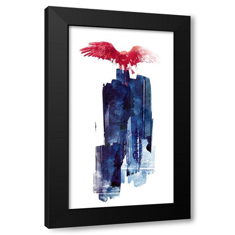 Big Beast Black Modern Wood Framed Art Print with Double Matting by Farkas, Robert