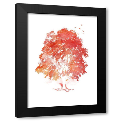 Hide And Seek Black Modern Wood Framed Art Print by Farkas, Robert