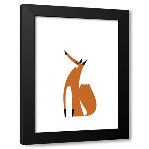Ready For Winter Black Modern Wood Framed Art Print with Double Matting by Farkas, Robert