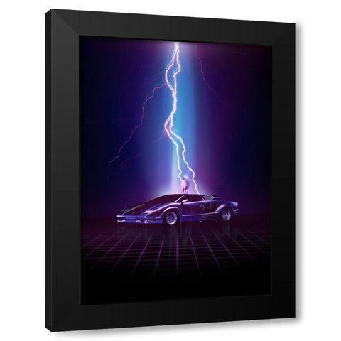 Legendary Moment Black Modern Wood Framed Art Print by Farkas, Robert