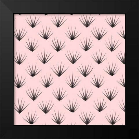 Private Jungle Black Modern Wood Framed Art Print by Farkas, Robert