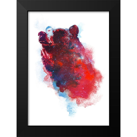 The Great Explorer Black Modern Wood Framed Art Print by Farkas, Robert