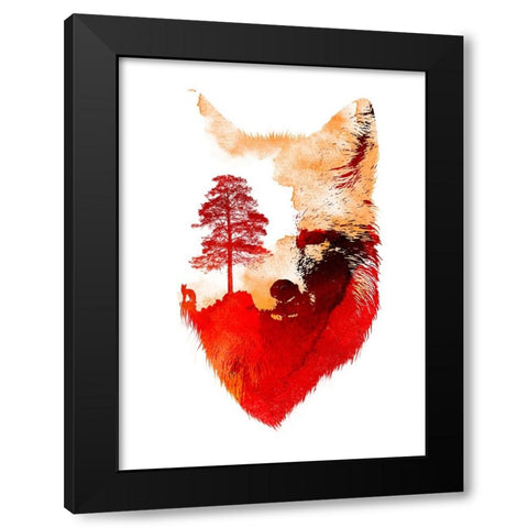 Loosing Track Final Black Modern Wood Framed Art Print by Farkas, Robert