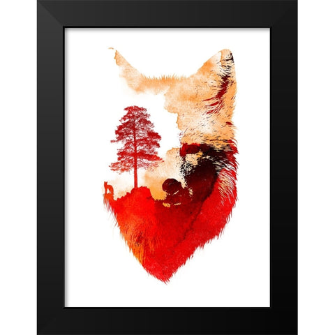 Loosing Track Final Black Modern Wood Framed Art Print by Farkas, Robert