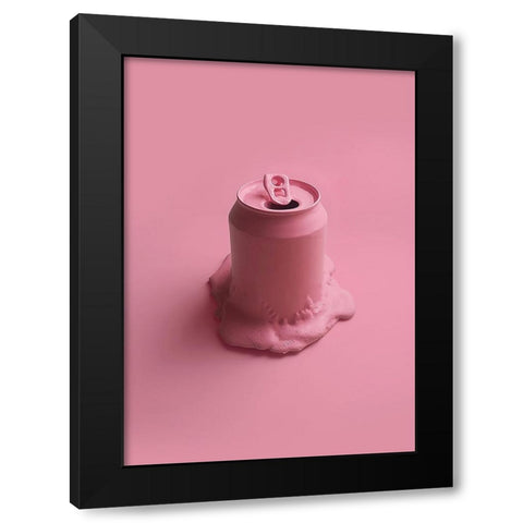 Melting Memories 01 Black Modern Wood Framed Art Print by Farkas, Robert