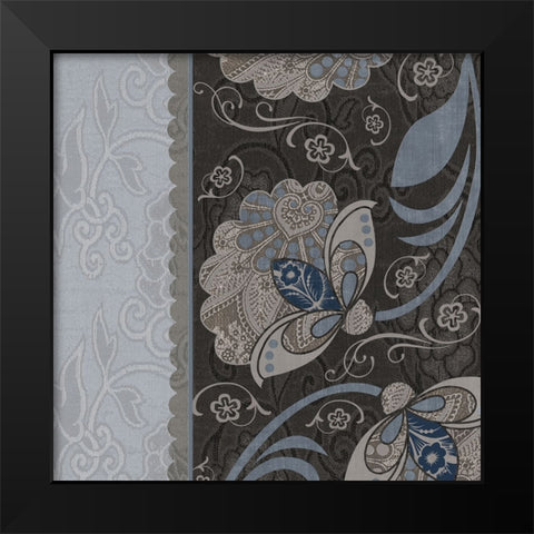 Elegante IV Black Modern Wood Framed Art Print by Sasha