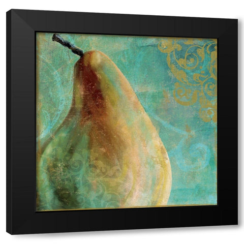 Fruit Palette I Black Modern Wood Framed Art Print by Sasha
