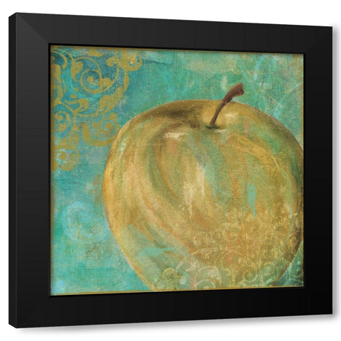 Fruit Palette II Black Modern Wood Framed Art Print by Sasha