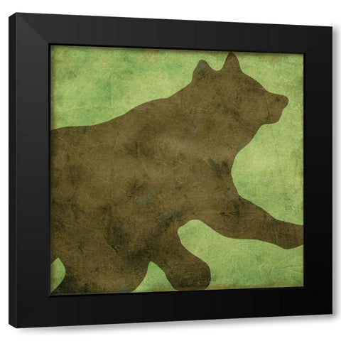Winter Lodge VII Black Modern Wood Framed Art Print with Double Matting by Sasha