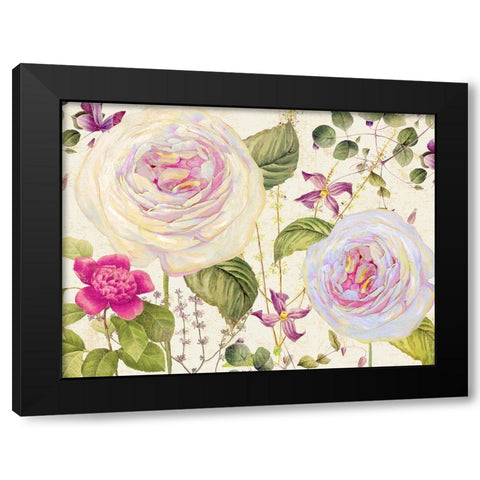 Annabelle Lee I Black Modern Wood Framed Art Print by Sasha