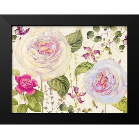 Annabelle Lee I Black Modern Wood Framed Art Print by Sasha