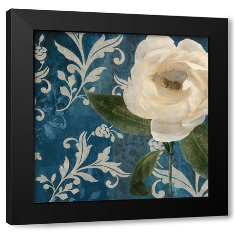 Anastasia II Black Modern Wood Framed Art Print with Double Matting by Sasha