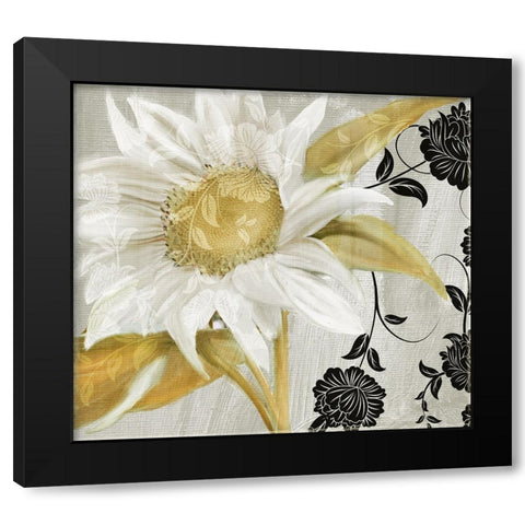 Sunroom I Black Modern Wood Framed Art Print by Sasha