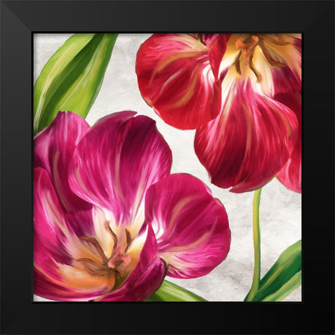 Open Arms I Black Modern Wood Framed Art Print by Sasha