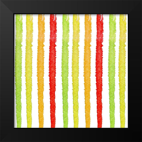 Aria IV Black Modern Wood Framed Art Print by Sasha